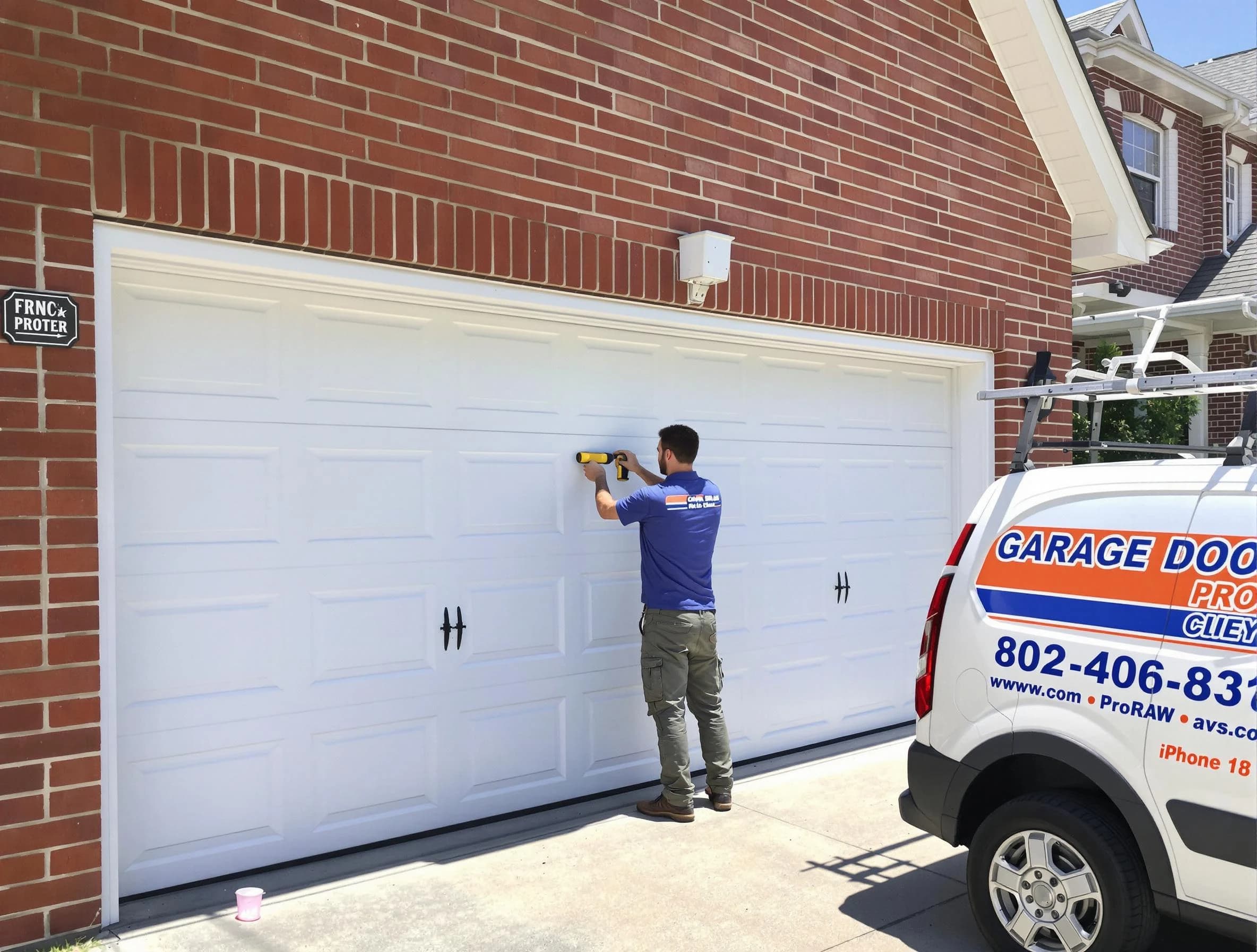 Local garage door repair service by Newton Garage Door Repair in Newton