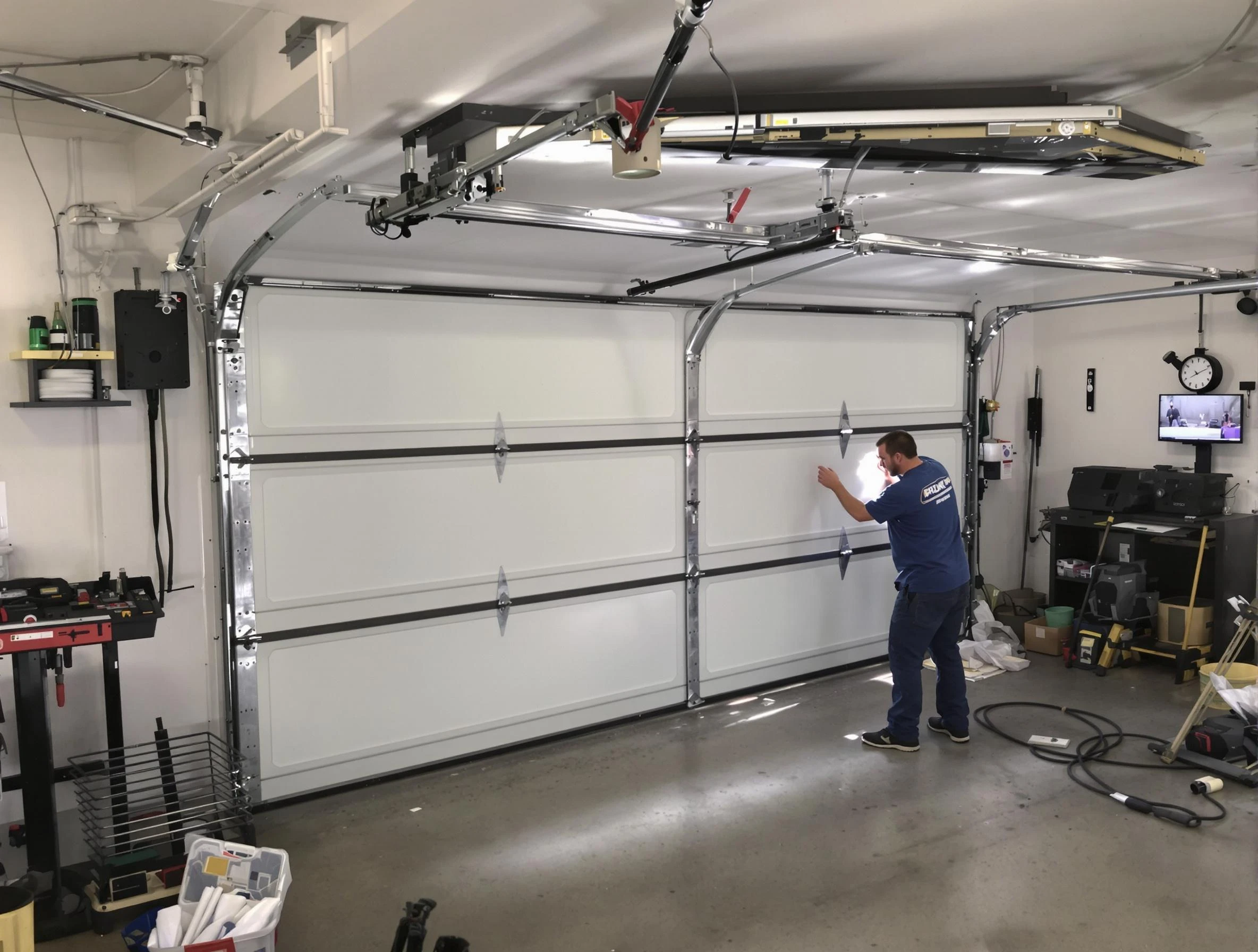 Professional garage door repair service by Newton Garage Door Repair in Newton