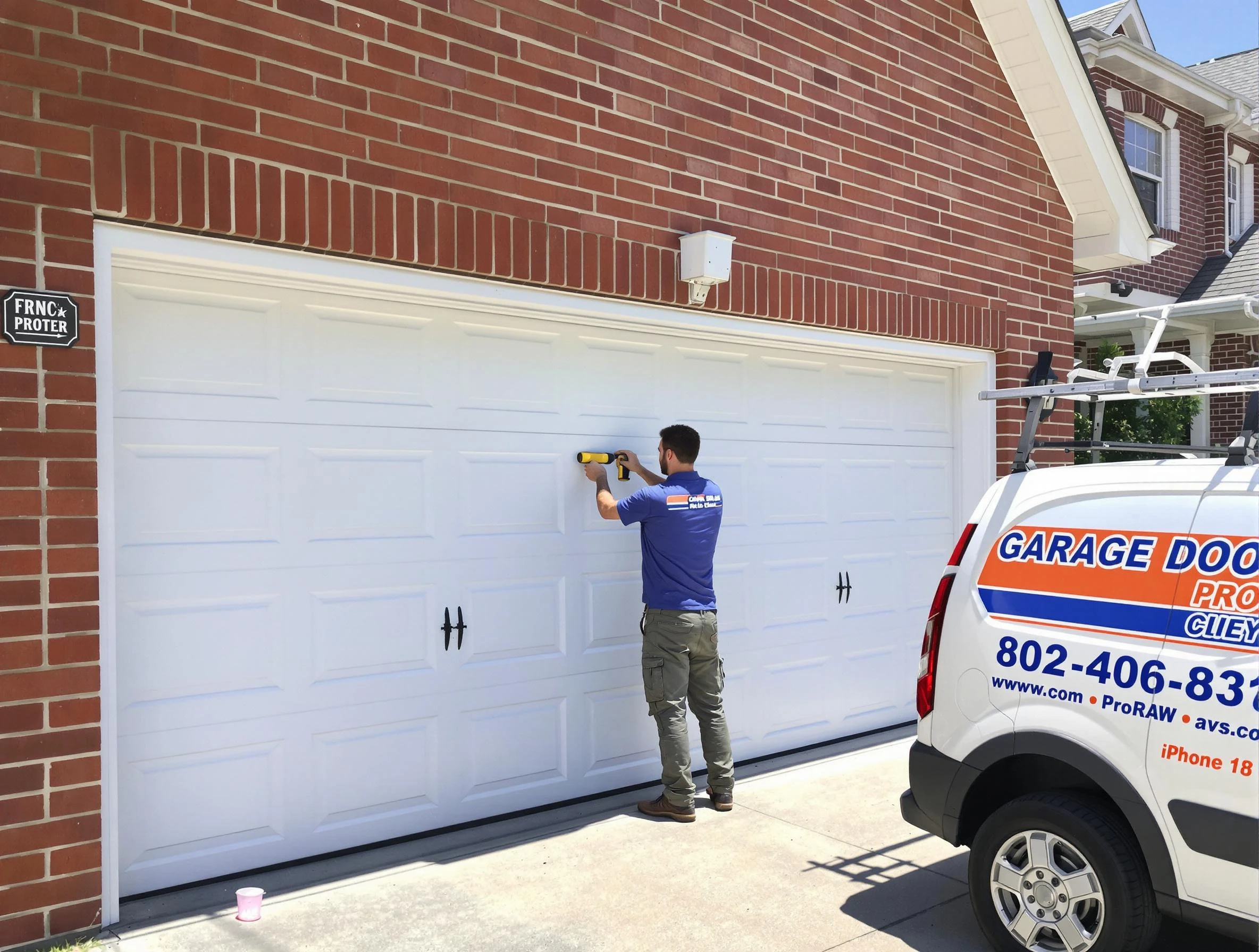 Local garage door repair service by Newton Garage Door Repair in Newton